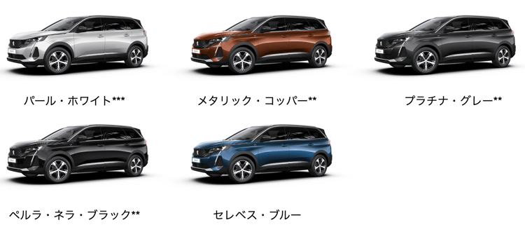 リジェール　3点セット 新デザインの3列シートを採用 リファインされた最新の「プジョー